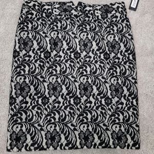 NWT Lace A-line skirt